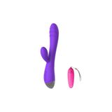 Bonilove 10 Modlu Titreşimli G-Spot ve Klitoris Özel Mor Vibratör+Mini Vibratör