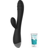 Bonilove 10 Modlu Titreşimli Su Geçirmez Özel Siyah Vibratör+Jel