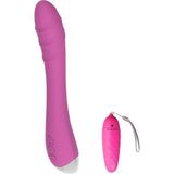 Bonilove 10 Modlu Titreşimli Su Geçirmez Silikon Vibratör+Mini Vibratör