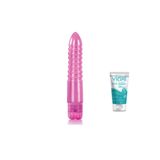Bonilove 16 Cm Realistik Pembe Vibratör+Jel