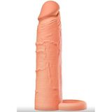 Bonilove 18 Cm Liquid Silicone Inferno Gerçekci Halkalı Penis Kılıfı