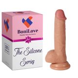 Bonilove Addison Ultra Yumuşak Çift Katmanlı 17 Cm Realistik Dildo
