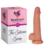 Bonilove Archie Çift Katmanlı Ultra Gerçekci 21 Cm Realistik Penis Dildo