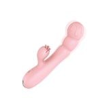 Bonilove Baş Kısmı Boğumlu 9 Farklı Titreşim Modlu Klitoris Uyarıcılı Usb Şarjlı Rabbit Vibratör