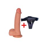 Bonilove Belden Bağlamalı Realistik Dildo 23Cm