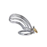 Bonilove Bonilove Metal Chastity Cage Fetiş Kilitli Penis Kafesi FRYCB-003-66eabf4951a0d