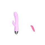 Bonilove Çift Motor Özelliğine Sahip Sessiz Çalışan Klitoris Uyarıcı Vibratör+Mini Vibratör