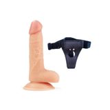 Bonilove Cilt Dokusunda Tasarlanan Özel Dokulu 18 Cm Realistik Penis Dildo