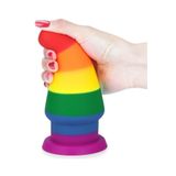 Bonilove Cilt Için Uyumlu Malzemden Üretilen 15 Cm Kalın Anal Plug Dildo