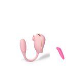 Bonilove Çok Amaçlı Kullanıma Uygun Çift Yönlü 10 Modlu Klitoris Uyarıcılı Vibratör+Mini Vibratör