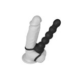 Bonilove Çoklu Zevk Alternatifi Çift Halkalı Titreşimli Anal Plug
