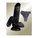 Bonilove Dildo 5 Cm 10 Modlu Belden Bağlamalı Titreşimli Realistik Penis