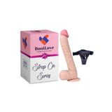 Bonilove Dildo Büyük Boy Realistik Dokuda Kalın Kemerli Dildo