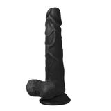 Bonilove Dildo Series Fairy Dragon 19 Cm Belden Bağlamalı Realistik Siyah Penis Jel