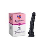 Bonilove Dildo Series Knight 25 Cm Realistik Dev Siyahi Penis