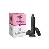 Bonilove Dildo Series Xuanyuan 21 Cm 10 Modlu Titreşimli Siyah Realistik Penis