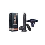 Bonilove Dildo Xyn 21 Cm 10 Modlu Titreşimli Belden Bağlamalı Realistik Penis