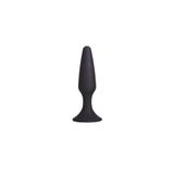Bonilove Esnek Ve Bükülebilir Anal Kullanıma Uygun Pürüzsüz 12 Cm Siyah Anal Plug
