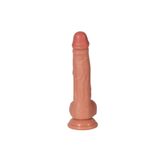 Bonilove Esnek Ve Bükülebilir Çift Katmanlı Ultra Gerçekci 21 Cm Realistik Penis Dildo