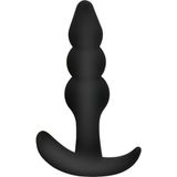 Bonilove Esnek ve Bükülebilir Özel Silikondan Üretilmiş Boğumlu 9.5 cm Anal Plug