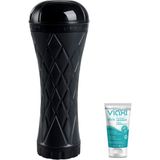 Bonilove Fener Tipi Içi Tırtıklı Realistik Oral Mastürbatör+Jel