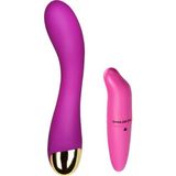 Bonilove G-Spot 18 cm 10 Modlu Titreşimli Vibratör+Mini Vibratör