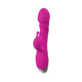 Bonilove G Spot Ve Klitoris Özel 10 Modlu Titreşimli Şarjlı Su Geçirmez Kırmızı Vibratör