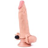 Bonilove Gerçekçi Ten Hissi Sağlayan Erkekler Için Özel Tasarlanmış 5 Cm Uzatmalı Titreşimli Penis Kılıfı