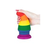 Bonilove Güçlü Vantuz Tabanlı Şık Tasarım 15 Cm Anal Plug Dildo