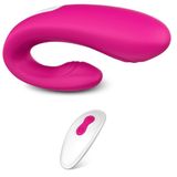 Bonilove Heart Sweety Özel Tasarlanmış Bükülebilen Titreşimli Klitoris Ve G-Spot Uyarıcı Kumandalı Vibratör