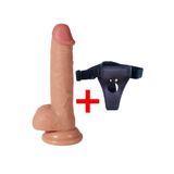 Bonilove Ideal Uç Kısım Ve Gövdesi Ile Gerçekçi Haz Deneyimi Sunan 17 Cm Kemerli Yapay Dildo
