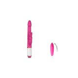 Bonilove Ileri Geri Hareketli Sessiz Çalışan Usb Şarjlı 7 Modlu Tavşan Vibratör+Mini Vibratör