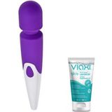 Bonilove Iwand Güçlü Titreşimli 10 Fonksyionlu Masaj Aleti Vibratör+Jel