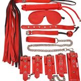Bonilove Kırmızı 7'Li Fantezi Set