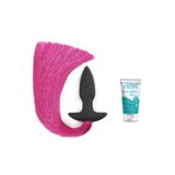 Bonilove Kuyruklu Yumuşak Silikon Anal Plug+Jel