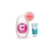 Bonilove Magic Cat Flame Utra Yumuşak Oral Mastürbatör+jel