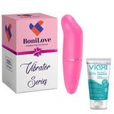 Bonilove Mini Boy Heryerde Rahatlıkla Kullanılabilen Taşıması Kolay Su Geçirmez Titreşimli Vibratör