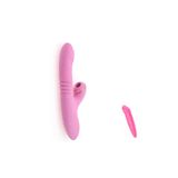 Bonilove Özel Silikondan Üretilmiş Isıtıcı Özellikli Usb Şarjlı Titreşimli Vibratör+Mini Vibratör