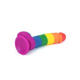 Bonilove Penis Kalıbına Göre Tasarlanan 21 Cm Gökkuşağı Realistik Yapay Dildo