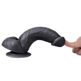 Bonilove Series Kassadin Vantuzu Sayesinde Tüm Düz Zeminlere Yapışan 15 Cm Siyah Penis Dildo