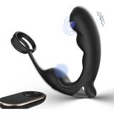 Bonilove Sliding Uzaktan Kumanda Kontrolü Sağlayan 9 Farklı Titreşime Sahip Penis Halkası
