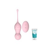 Bonilove Soft Silikon Malzeme Ile Yapılmış 9 Fonksiyonlu Titreşim Moduna Sahip Kumandalı Vibratör+Jel