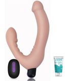 Bonilove Sptraples Uzaktan Kumandalı Ultra Lüks Çiftlere Özel Double Vibratör+Jel