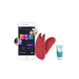 Bonilove Telefon Uyumlu Her Yerden Kontrol Edilebilen Giyilebilen Vibratör+Jel