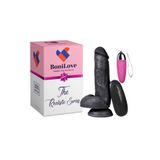 Bonilove Ten Dokusunda Tasarlanan 15 Cm 10 Modlu Titreşimli Realistik Yapay Dildo