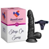 Bonilove Ten Dokusunda Tasarlanan 17 Cm Realistik Yapay Dildo