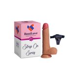 Bonilove Ten Dokusunda Tasarlanan 20 Cm Çift Katmanlı Realistik Penis Dildo