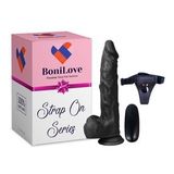 Bonilove Ten Dokusunda Tasarlanan 21 Cm 10 Modlu Titreşimli Realistik Yapay Dildo