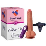 Bonilove Ten Dokusunda Tasarlanan Realistik 18 Cm Realistik Penis Dildo