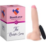 Bonilove The Realistik Series Dildo Dragon 21 cm 10 Modlu Titreşimli Realistik Penis